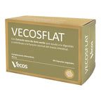 VECOSFLAT 60 Cápsulas es un complemento para gases, pensado para ayudar a reducir hinchazón y mejorar el confort digestivo.
