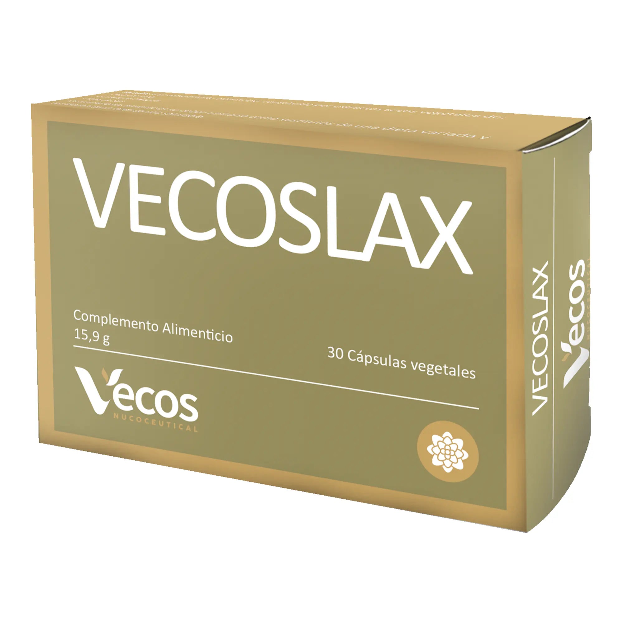 VECOSLAX 30 Cápsulas es un complemento para estreñimiento ocasional, pensado para apoyar la regularidad intestinal.