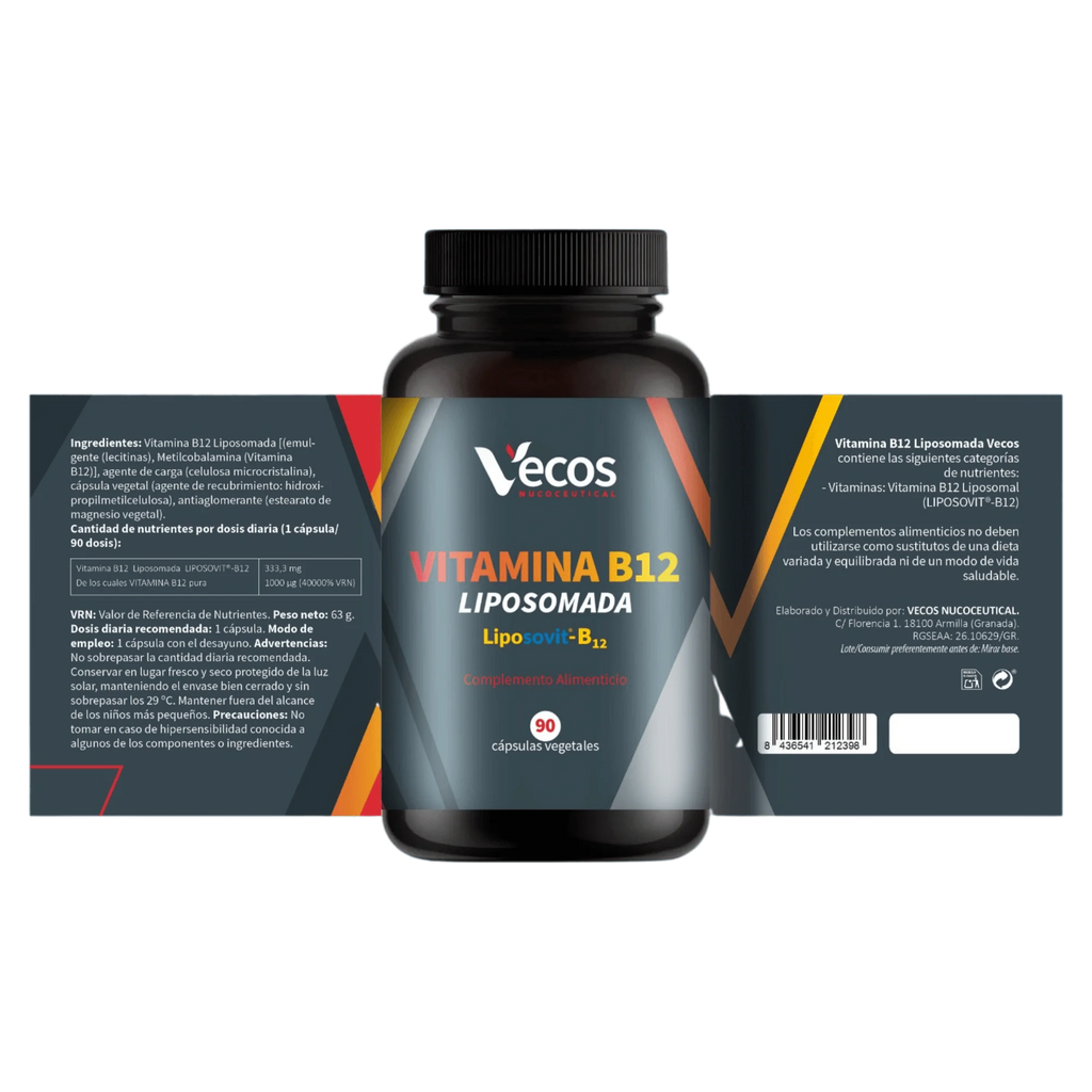 Vitamina B12 Liposomada (Etiqueta)