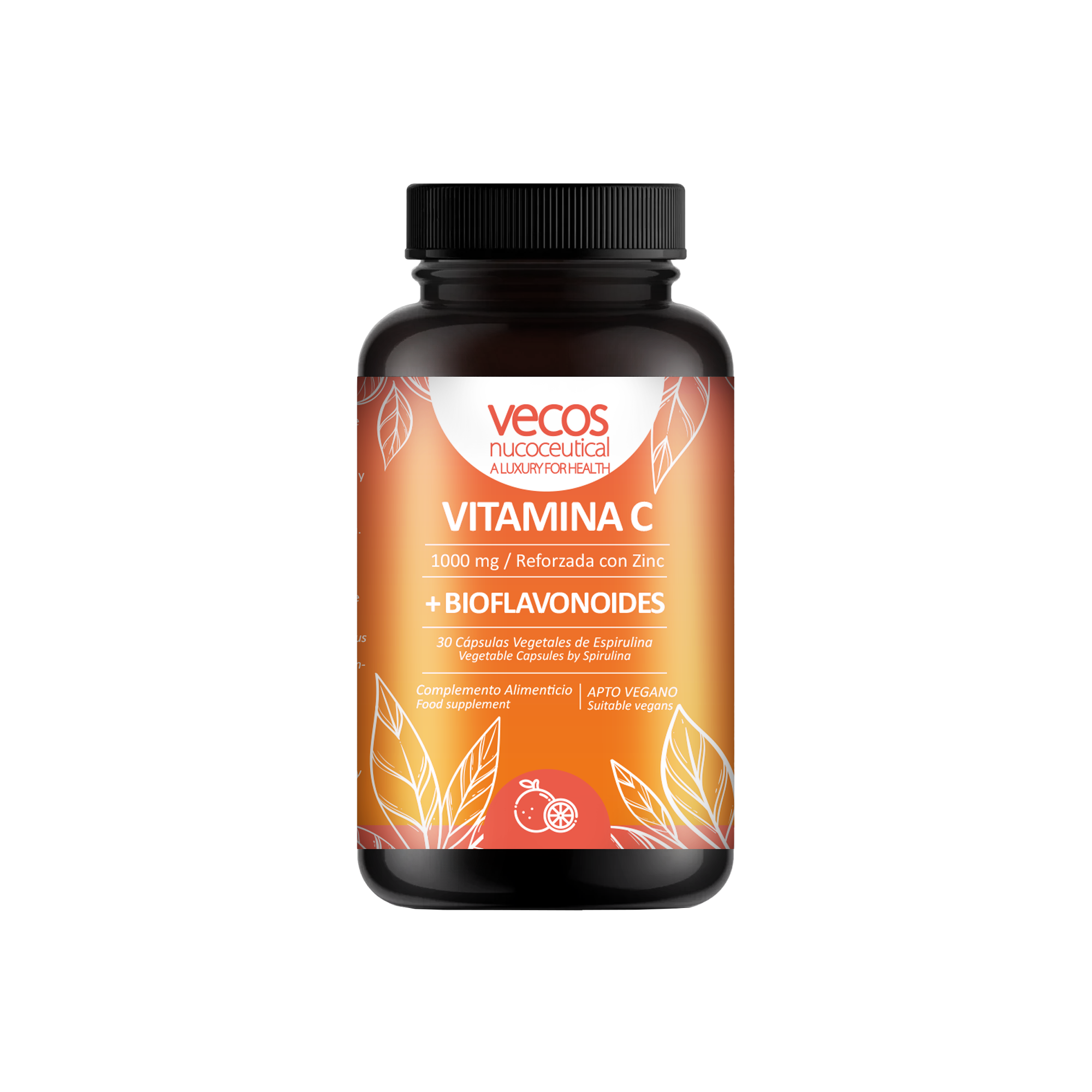 Vitamina C 1000 mg + Bioflavonoides (30 cápsulas)