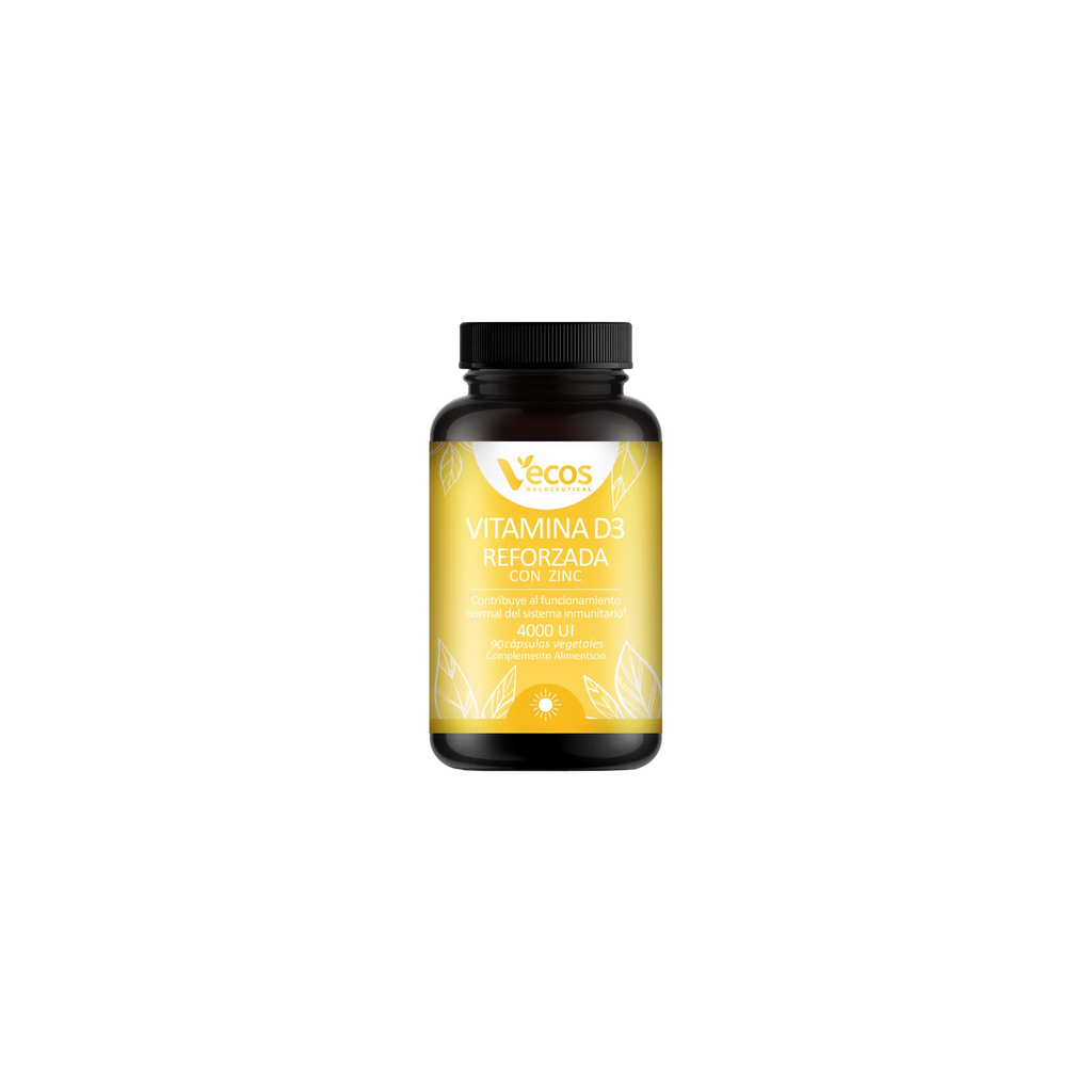 Vitamina D3 reforzada con Zinc (30 o 90 capsulas)