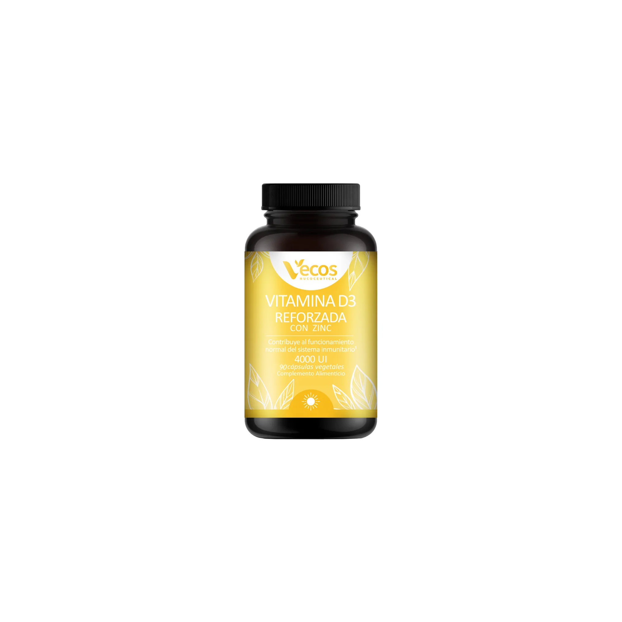 Vitamina D3 reforzada con Zinc (30 o 90 capsulas)