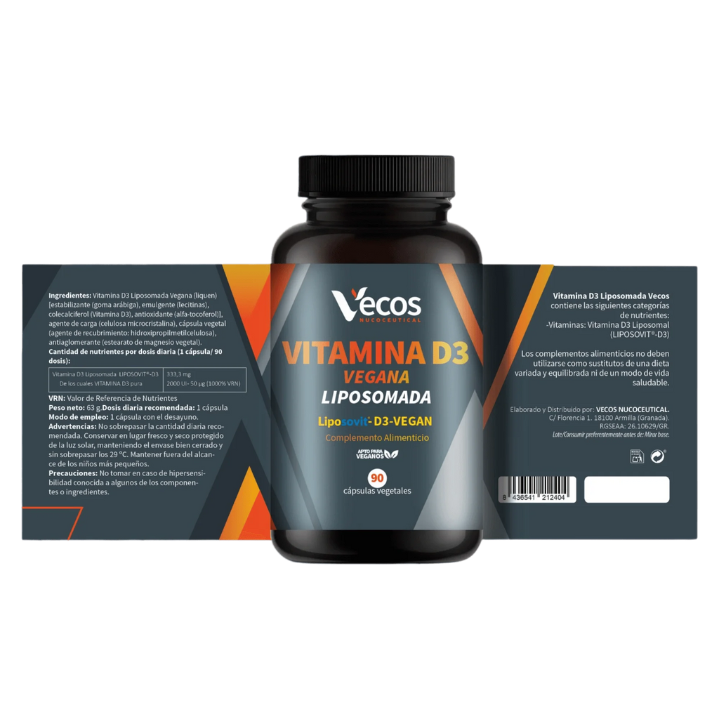 Vitamina D3 Liposomada (Etiqueta)
