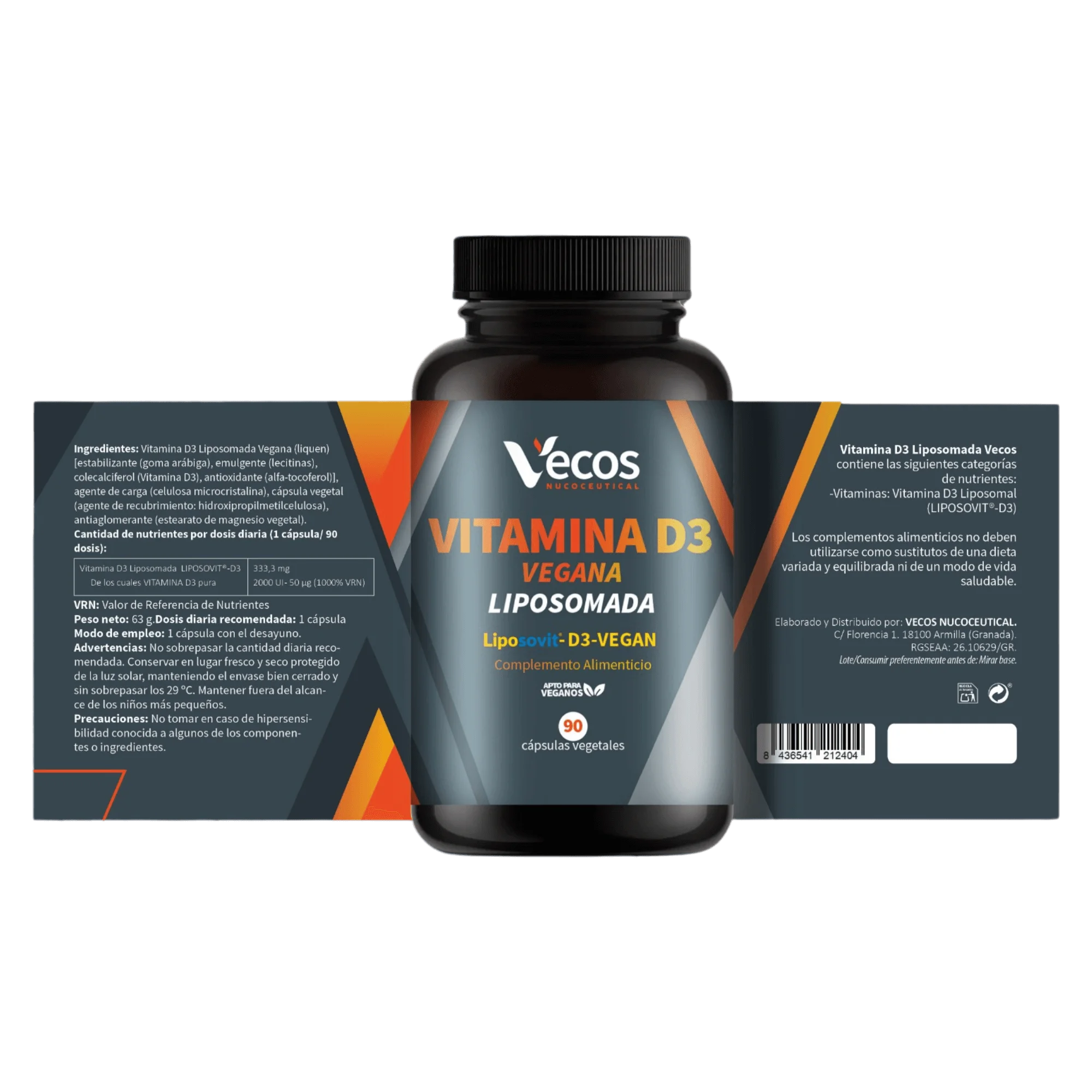 Vitamina D3 Liposomada (Etiqueta)