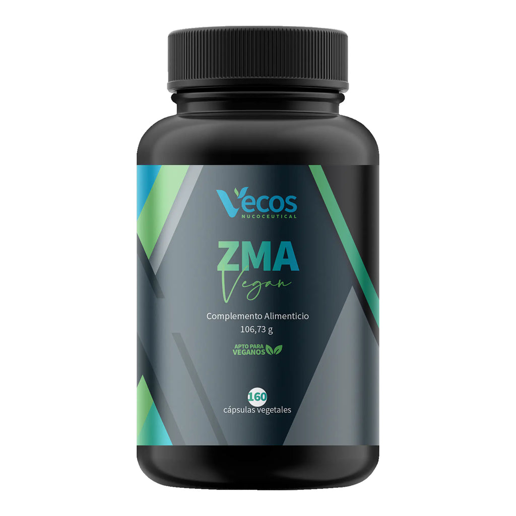 ZMA 160 Cápsulas es un complemento de zinc, magnesio y B6 pensado para apoyar recuperación, función muscular y descanso.