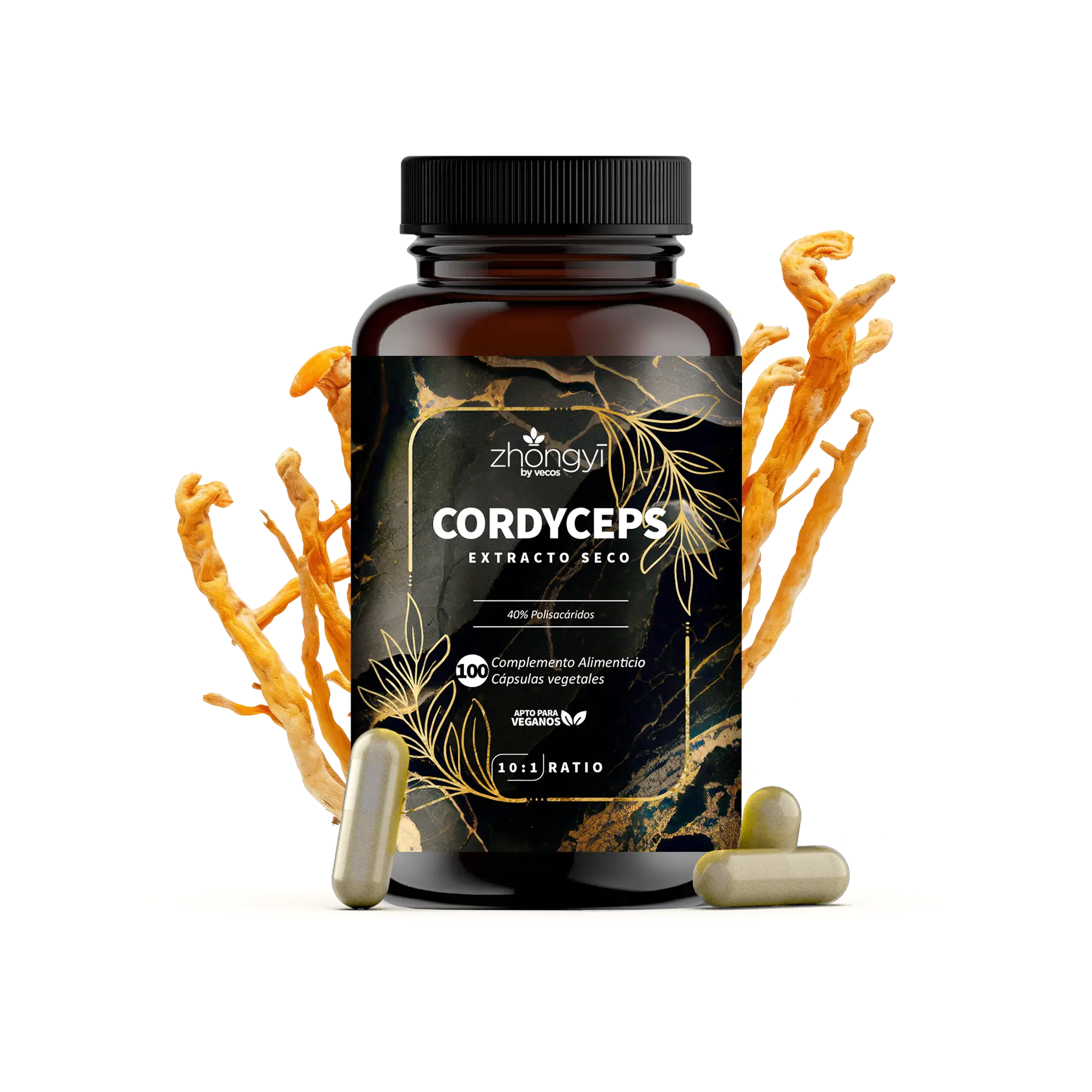 Cordyceps Zhongyi - función pulmonar y oxigenación del cuerpo - VECOS