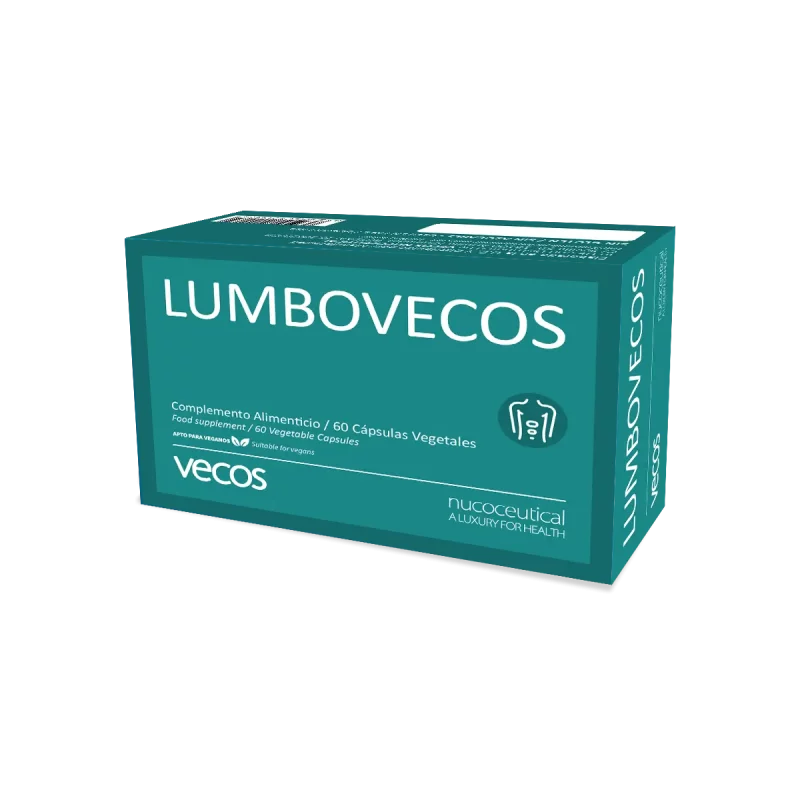 Lumbovecos es un suplemento alimenticio para aliviar el dolor lumbar y muscular