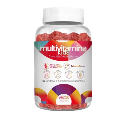 Apoya el crecimiento de los niños con esta Multivitamina Kids sabor a fresa