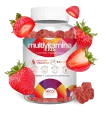 Apoya el desarrollo de los niños con esta Multivitamina Kids sabor a fresa