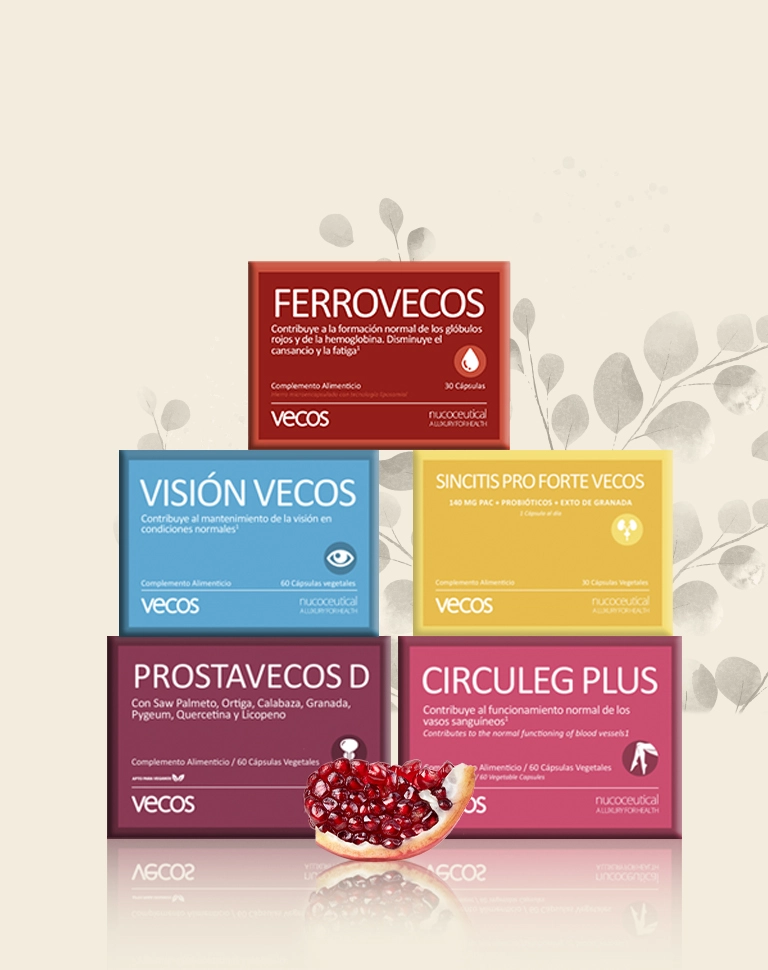 Complementos alimenticios para mejorar la salud VECOS