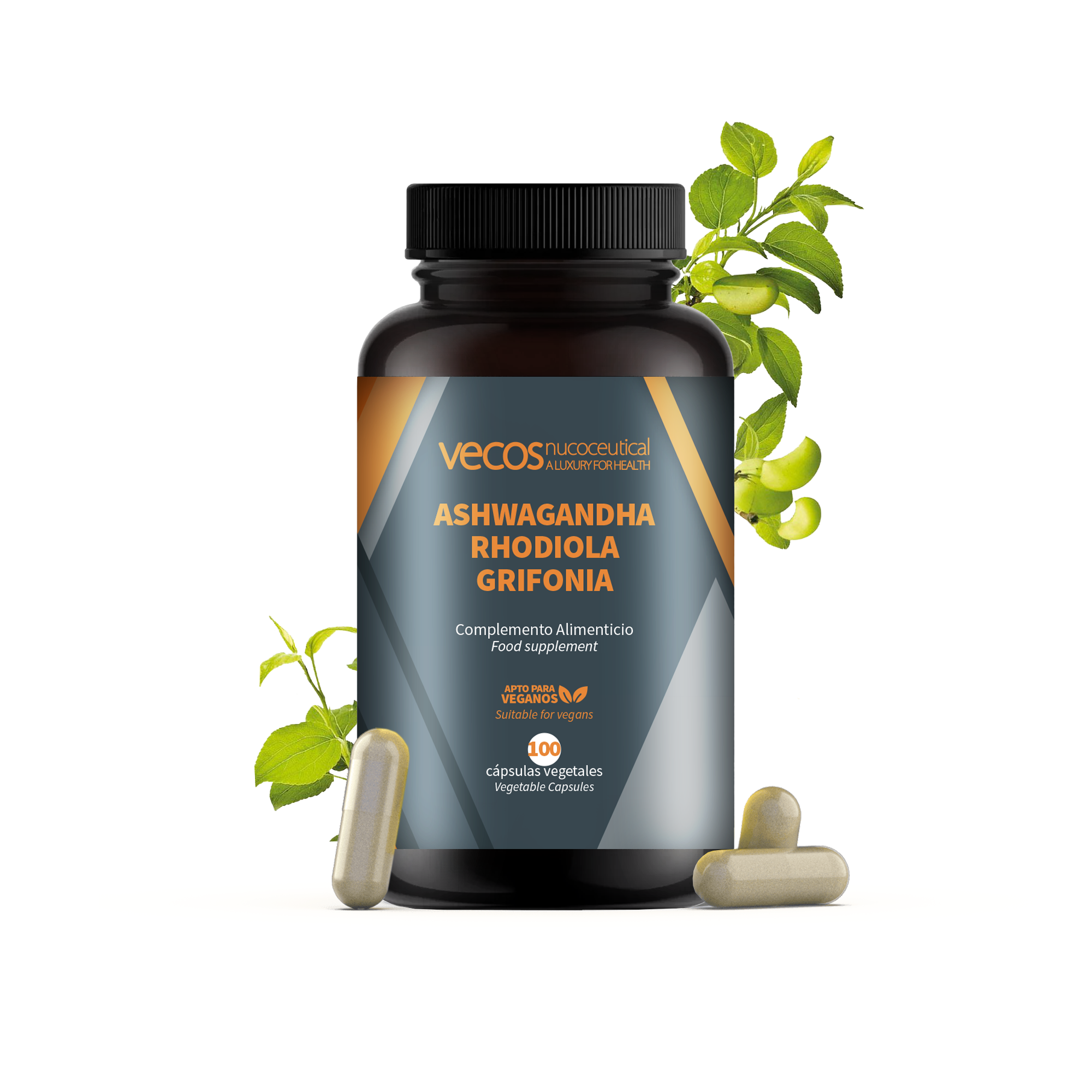 ASHWAGANDHA RHODIOLA CAP DETALLE