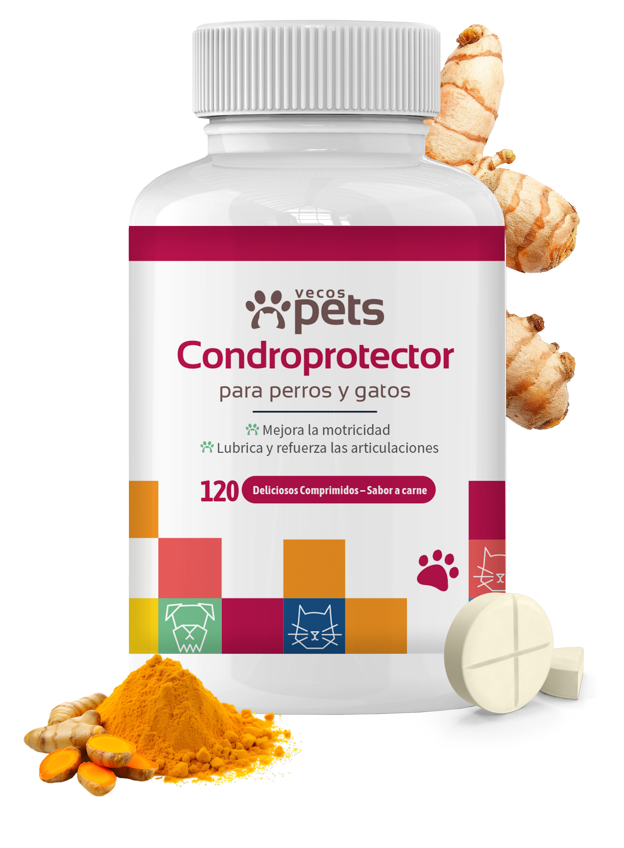 VECOS PETS CONDROPROTECTOR COMPRIMIDO DETALLE