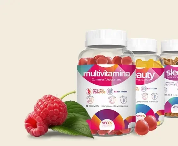 Composicion de gummies con frutas