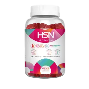 Gummies HSN de Vecos para pelo piel y uñas